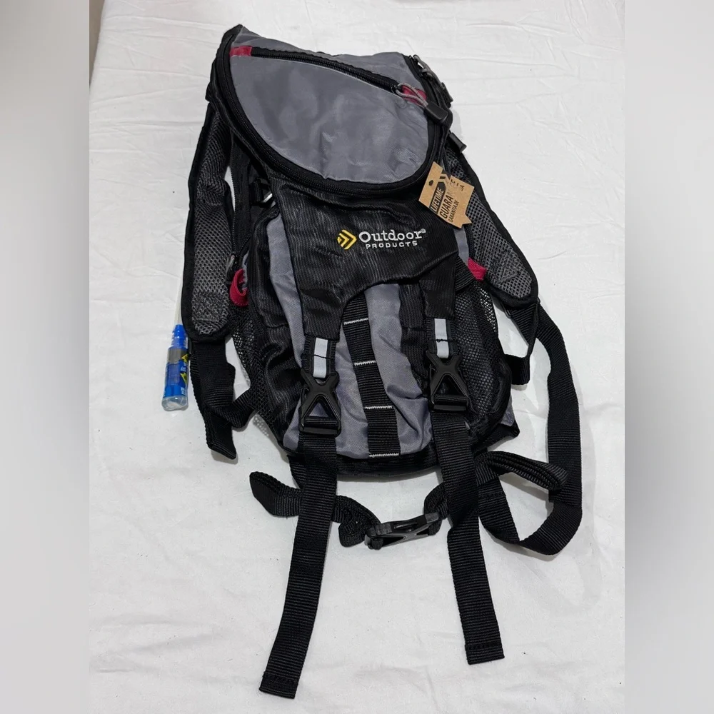 Outdoor Black and Gray Men's Backpack